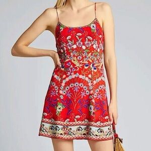 Alice + Olivia Ira Floral Mini Dress Size 10